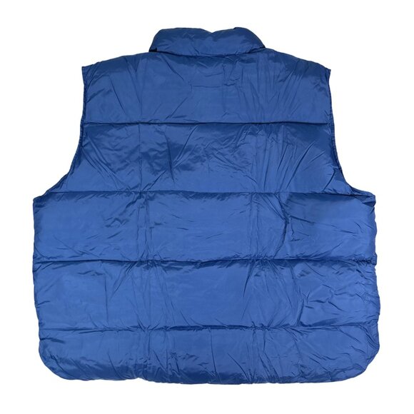 Vintage LL Bean Puffer Vest Men’s Insulated Goose Down Snap Button - Picture 3 of 9